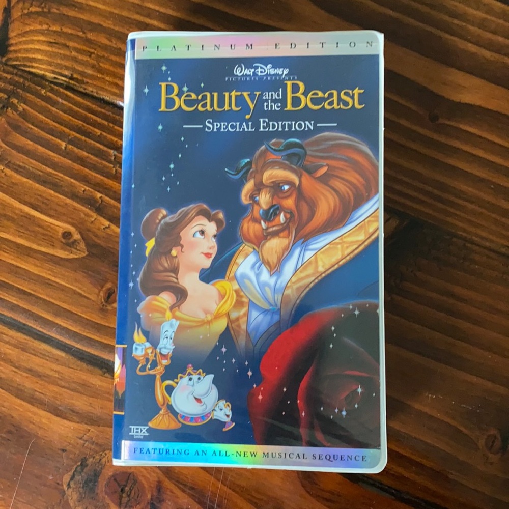 Beauty and the Beast VHS / Platinum Edition / Special Edition/  Rare